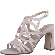 Sandały damskie - Tamaris Sandały damskie 1-1-28391-20, Powder, 40 EU - miniaturka - grafika 1