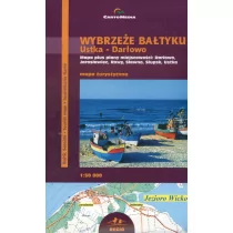 Cartomedia  Wybrzeże Bałtyku Ustka Darłowo pol-ang - Atlasy i mapy - miniaturka - grafika 1