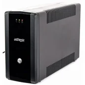 Zasilacze awaryjne UPS - ENERGENIE ZASILACZ AWARYJNY UPS LINE-INTERACTIVE 650VA SERIA "HOME" 2XSCHUKO LCD - miniaturka - grafika 1