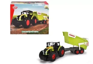 DICKIE Farm Traktor CLAAS z przyczepą 64 cm 373-9004 - Samochody i pojazdy dla dzieci - miniaturka - grafika 18