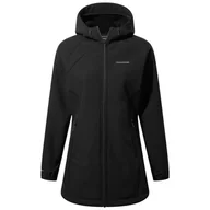 Kurtki i kamizelki sportowe damskie - Kurtka damska Craghoppers Gwen Hooded Jkt Rozmiar: M / Kolor: czarny - miniaturka - grafika 1