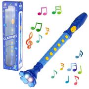 Instrumenty muzyczne dla dzieci - Flet klarnet grający melodie dźwięki do re mi - miniaturka - grafika 1