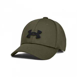 Chłopięca czapka z daszkiem Under Armour Boy's UA Blitzing - oliwkowa/khaki - Czapki dla dzieci - miniaturka - grafika 1