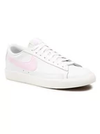 Półbuty męskie - Nike Buty Blazer Low Leather CI6377 106 Biały - miniaturka - grafika 1