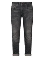 Spodnie męskie - Petrol Industries - Russel Regular Tapered Fit - spodnie męskie - 38 L36 - Grey, szary, 36 - miniaturka - grafika 1