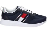 Sneakersy damskie - Tommy Hilfiger Sneakersy EN0EN01359 36 Technical Flexi Sneaker - miniaturka - grafika 1