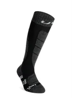 Skarpety termoaktywne - Skarpety dziecięce UYN Junior Ski Socks - black - miniaturka - grafika 1
