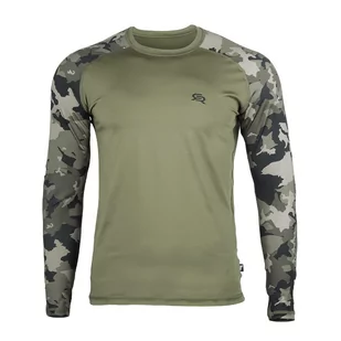 Rough Radical - Koszulka termoaktywna Furious Army - Długi rękaw - Khaki - Koszulki sportowe męskie - miniaturka - grafika 2