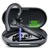 Słuchawki - Alogy ENC BT TWS Czarna - miniaturka - grafika 1