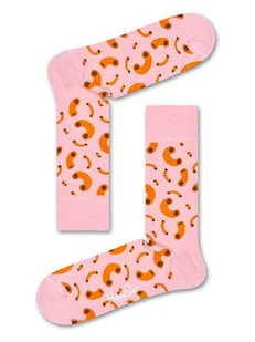 Happy Socks Skarpety "Macroni" w kolorze jasnoróżowo-pomarańczowym - Skarpetki męskie - miniaturka - grafika 1