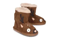 Kozaki damskie - EMU AUSTRALIA B12077 DEER WALKER chestnut, kozaki, botki dziecięce, rozmiary 20-23 - Emu Australia - miniaturka - grafika 1