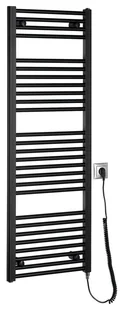 Aqualine Ogrzewanie - Element grzejny 45x132 cm, 400 W, czarny mat ILE34TB - Grzejniki łazienkowe - miniaturka - grafika 1