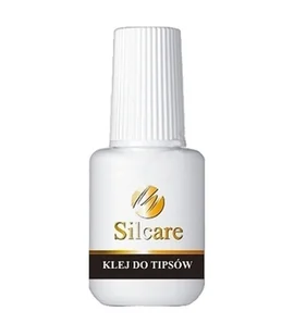 Silcare Klej z pędzelkiem do tipsów i ozdób Clear 7,5g 5906720569535 - Odżywki do paznokci - miniaturka - grafika 2