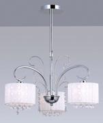 Lampy sufitowe - Italux SPAN MDM1583 / 3 Żyrandol MDM1583/3 - miniaturka - grafika 1