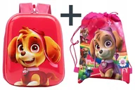 Plecaki szkolne i tornistry - Plecak dziecięcy szkolny dziewczęcy PSI PATROL SKYE dla dziewczynki + WOREK - miniaturka - grafika 1