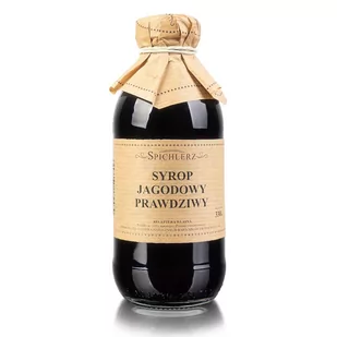 Syrop Jagodowy Spichlerz 330ml 100% Naturalny - Syropy i koncentraty owocowe - miniaturka - grafika 1