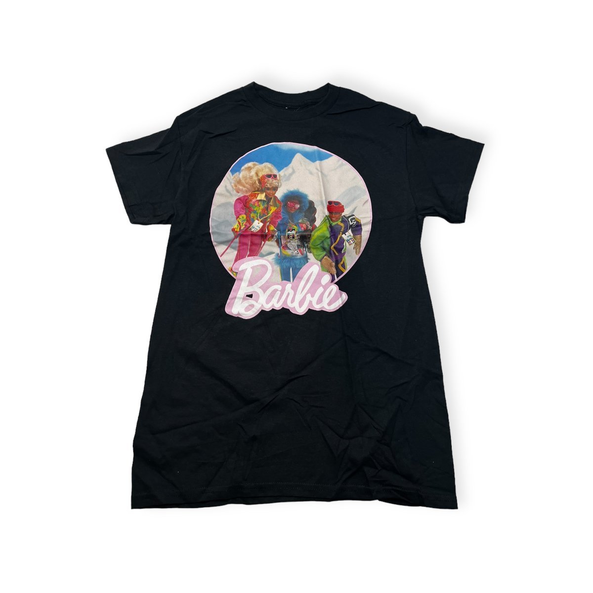 Koszulka T-shirt męski okrągły dekolt SPENCER'S barbie L