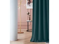 Zasłony - Room99 ZASŁONA ZACIEMNIAJĄCA LAUREL - PETROL 140x250 TAŚMA 5908224060006 - miniaturka - grafika 1