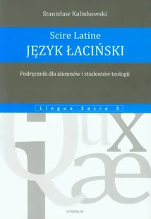 Język łaciński. Podręcznik dla alumnów i studentów teologii - Pozostałe języki obce - miniaturka - grafika 1