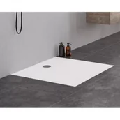 Brodziki prysznicowe - New Trendy B-0485 Brodzik NEX konglomeratowy kwadratowy 90x90x3,5 be$360 struktura - miniaturka - grafika 1