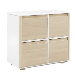 Komoda 4D szeroka Funflex Brzoza - Komody dla dzieci - miniaturka - grafika 1