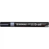 Markery permanentne - Donau Marker D-oil olejowy 2,8mm gruby - srebrny - miniaturka - grafika 1