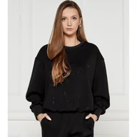 Bluzy damskie - Armani Exchange Bluza Loose fit - miniaturka - grafika 1