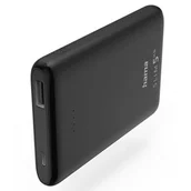 Powerbanki - Hama SLIM 5HD 5000mAh (czarny) - miniaturka - grafika 1