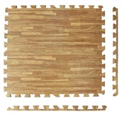 Maty do ćwiczeń - Mata Puzzle Fit4Med Piankowa Ochronna Eva Jasne Drewno - miniaturka - grafika 1