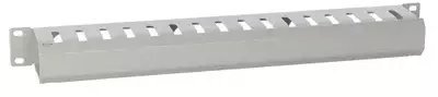 Pulsar RAOK-1M-G Organizer kabli poziomy metalowy z pokrywą 1U szary