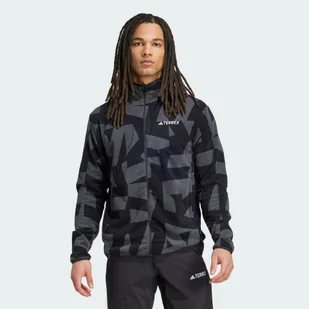 Bluza Terrex Multi Printed Full-Zip Fleece - Odzież trekkingowa damska - miniaturka - grafika 1