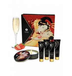 Shunga Shunga Geisha Zestaw, strawberry wine - Biżuteria erotyczna - miniaturka - grafika 1
