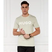 Koszulki męskie - HUGO T-shirt Dulivio | Regular Fit - miniaturka - grafika 1