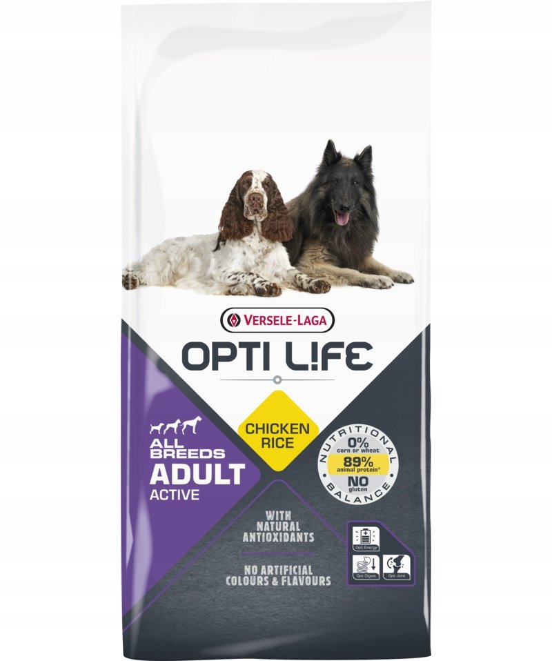 Versele-Laga Opti Life Adult Active 12,5 kg