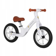 Rowerki biegowe - Lekki rowerek biegowy LittleLife - Biały pompowane koła - miniaturka - grafika 1