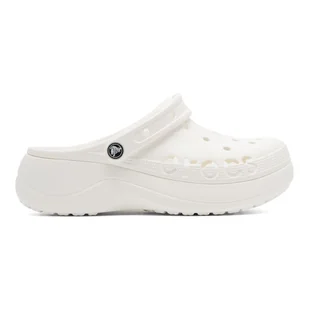 CROCS BAYA PLATFORM CLOG 208186-100 Biały - Klapki i japonki damskie - miniaturka - grafika 1