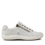Sneakersy damskie - Sneakersy Clarks Nalle Lace 261650014 Szary - miniaturka - grafika 1