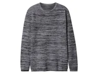 Swetry męskie - esmara Men Sweter męski z cienkiej dzianiny (Szary, S (44/46)) - miniaturka - grafika 1