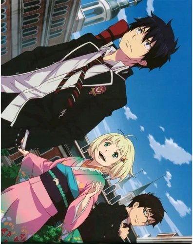 Plakat Anime Ao No Exorcist ANE_008 A2 (custom)