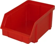 Pojemniki przemysłowe - Artech Pojemnik warsztatowy z polipropylenu standardowego, wym. 440 x 285 x 210 mm czerwony - miniaturka - grafika 1
