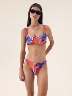 Dół bikini Jamaica Bloovii kolorowa abstrakcja S - Stroje kąpielowe - miniaturka - grafika 1