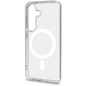 Etui i futerały do telefonów - Etui CELLY Gelskinmag do Samsung Galaxy S25 5G Przezroczysty - miniaturka - grafika 1