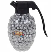 Zabawki militarne - 800 SZTUK KULEK PLASTIKOWYCH DO PISTOLETU BB 6MM W KSZTAŁCIE GRANATU KOLORY - miniaturka - grafika 1