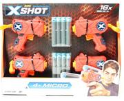Zabawki militarne - X SHOT EXCEL Micro Wyrzu tnia 4PK 16 Strzalek - miniaturka - grafika 1