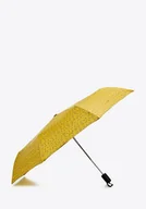 Parasole - Parasol automatyczny wzorzysty złoto-szary - miniaturka - grafika 1