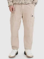 Spodnie męskie - 4F Spodnie męskie casual cargo 4FRSS25TTROM1459-83S Brązowy Roz. XL - miniaturka - grafika 1