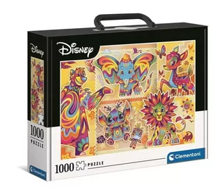 Puzzle 1000 Brief Case Disney Classic 2022 - Clementoni - Puzzle - miniaturka - grafika 1