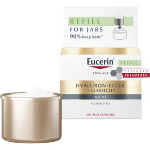 Eucerin Hyaluron-Filler + Elasticity Krem na noc, Refill - Kremy do twarzy - miniaturka - grafika 1
