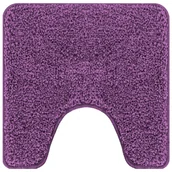 Dywaniki łazienkowe - vidaXL Fioletowy Poliester Mały Antypoślizgowy Dywanik łazienkowy - miniaturka - grafika 1