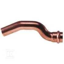 Łącznik obejściowy, jednokielichowy 15 CU B Press - Łączniki, trójniki, kształtki - miniaturka - grafika 1